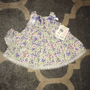 NWT Bonnie Baby Dress and Bloomer Set